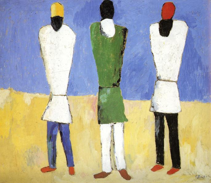 Today is the Day of the Ukrainian Flag. Kazimir Malevich and his 'Peasants' (1932) congrats us!
🇺🇦
In that days in the 30s, the soviet government could kill or send to Gulag for the Ukrainian flag or other symbols of independence. There is no USSR, but our flag exists.