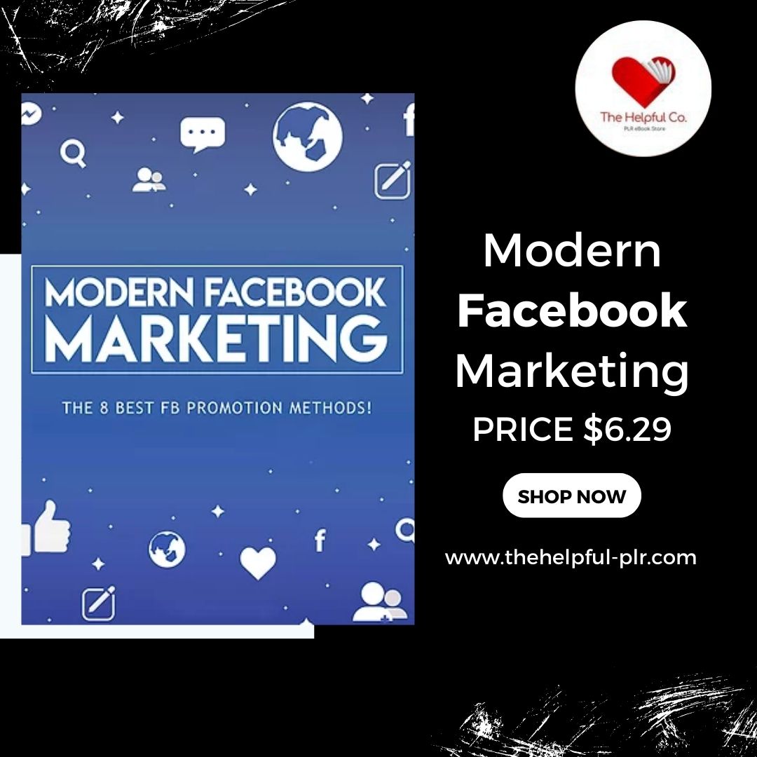 helpful_co's tweet photo. Modern Facebook Marketing...
Visit: https://t.co/ig5YHdix6p
#PLRContent #PLReBook #eBookStore #PLReBookStore #PrivateLabelRights #ThinkUnitedInc #ThinkUnitedServices https://t.co/5VHOtZt20L