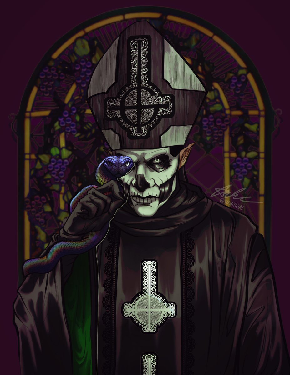 "I am all eyes"
#ghostbc #papaemeritus2 #secondo