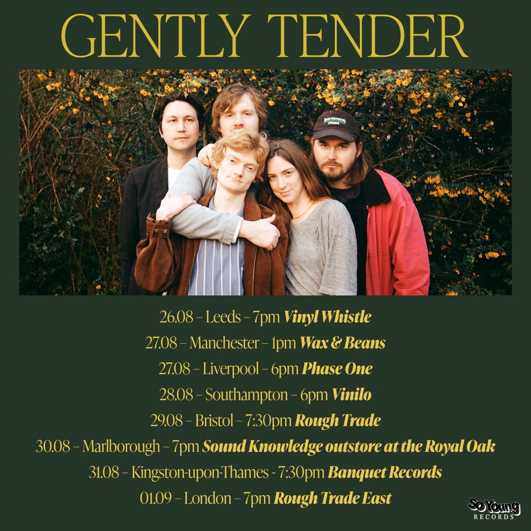 Our album as <a href="/Gently_Tender/">Gently Tender</a> is out Friday - instore performances here - come say hey 

gentlytender.lnk.to/THOYP