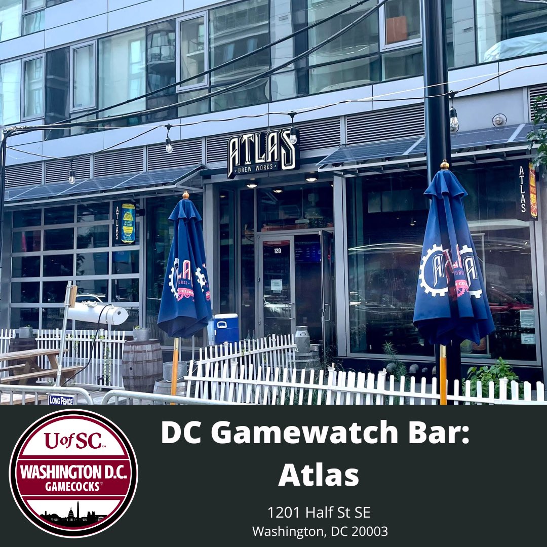 We are excited to announce our Gamewatch bars for the 2022 season!

DC:  Atlas in the Navy Yard
Arlington:  O’Sullivan’s in Clarendon