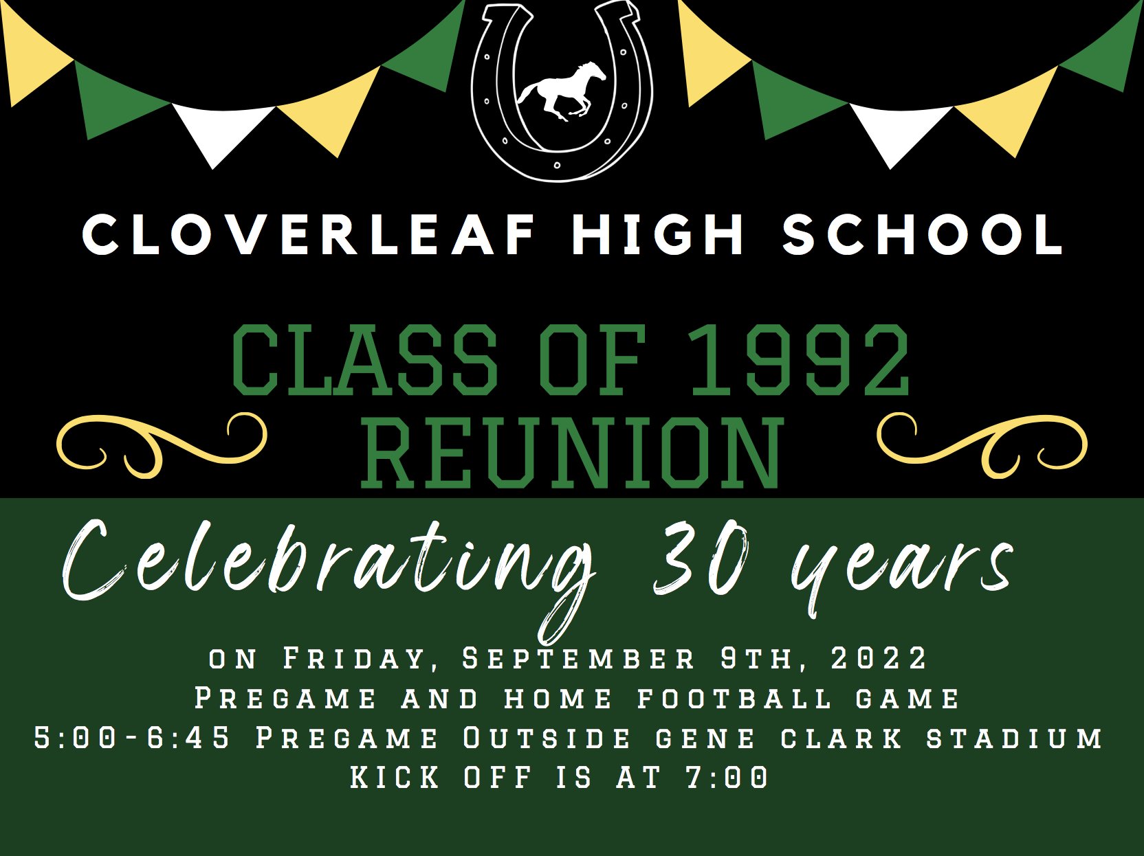 Cloverleaf Schools on Twitter "Members of the Class of '92 will gather
