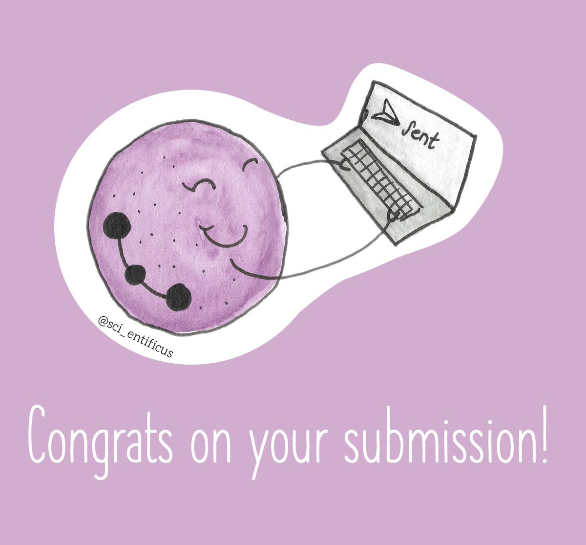 sci_entificus's tweet photo. The season of PhD defenses is approaching. These cute cards might motivate your colleague in their final phase of their PhD journey @AcademicChatter @PhDVoice #phdlife 

Let me know if you would like to see these cards printed! https://t.co/g9LxgTgEAN