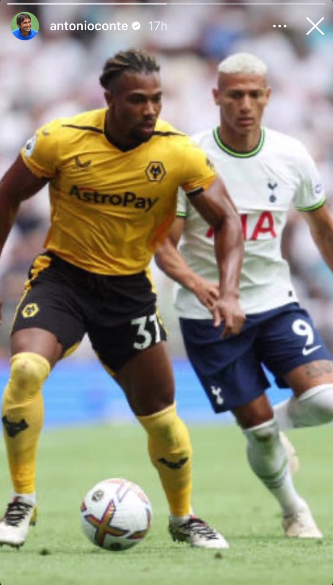 Antonio Conte Instagram Story ✍️