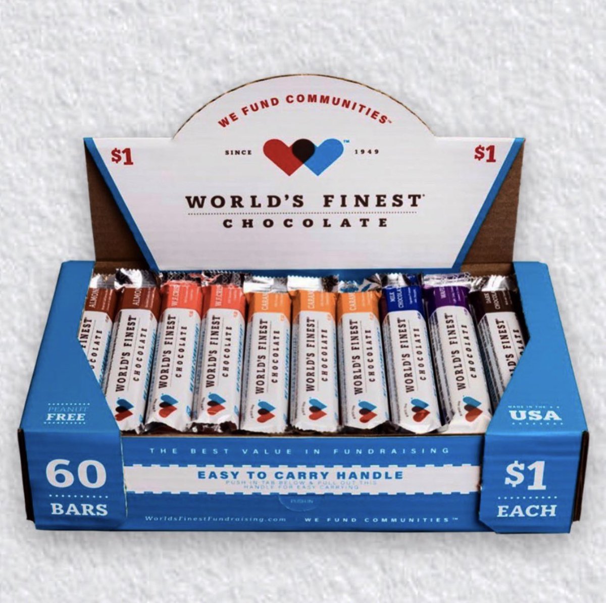 ‼️FUNDRAISER‼️
We are currently selling chocolate bars for just $1 a piece! Reach out to any LSHS Cheerleader and get yours today 🍫
Options include: Caramel, Almond, W.F.Crisp, Milk Chocolate, Dark Chocolate, and Wafer!