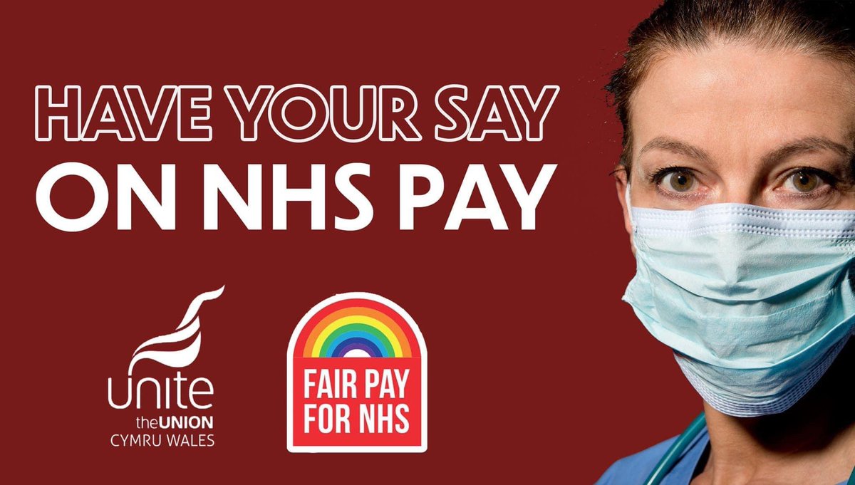 The UNITE NHS Pay Ballot is open until 15th September. If you Work in the NHS in Wales and you haven’t had your ballot yet PLEASE contact us to let us know!!!!! We will be outside the Riverside Restaurant in Wrexham Maelor tomorrow and back in Glan Clwyd Next week.