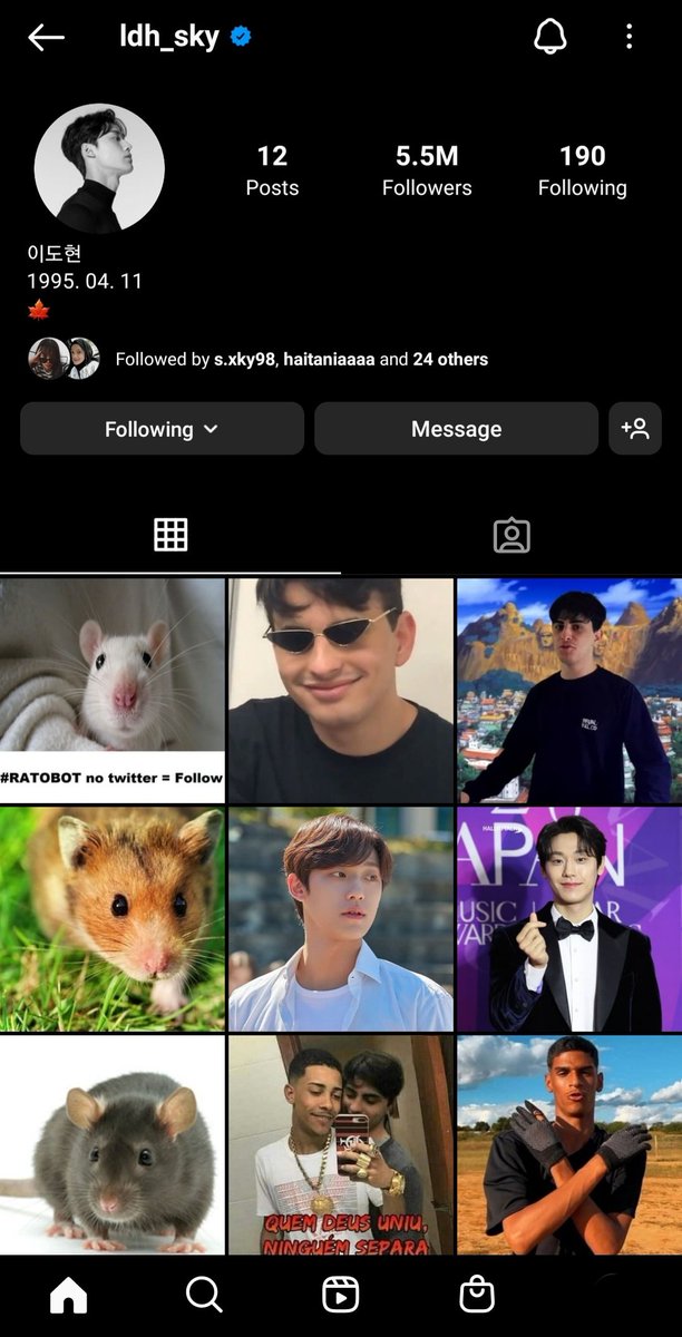 oppameows's tweet photo. lee do hyun's account is hacked 😭😭 what the fUCK is wrong with them, he even barely post on his ig, just leave him alone!!! give his account back 😡😫 https://t.co/Rpi2rJNUNW
