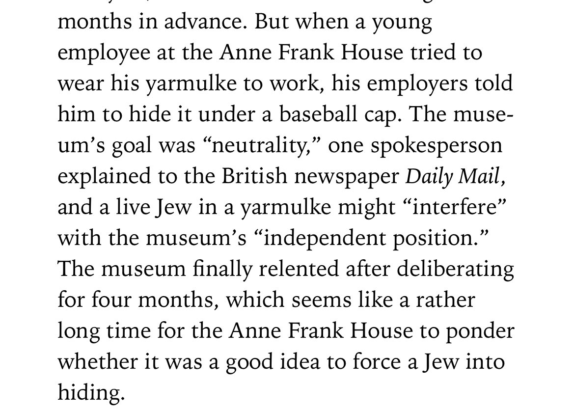 AlexEdelman's tweet photo. This - from Dara Horn’s book People Love Dead Jews - is one of the best jokes I’ve ever seen written down. https://t.co/11kCubmLsr