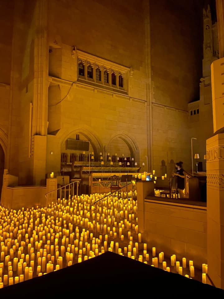 Linlin on Twitter "The most beautiful candlelight concert in new york, it's really beautiful to