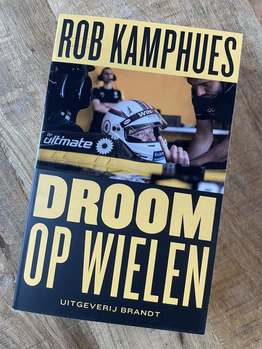Leuk nieuw boek van <a href="/RobKamphuesF1/">Rob Kamphues</a> vandaag binnen gekregen 👍🏻