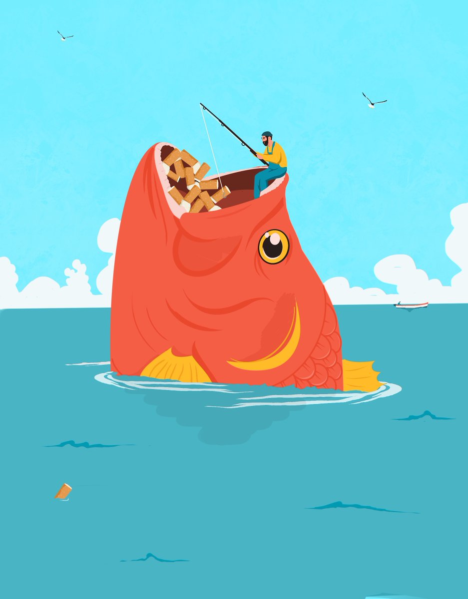 The biggest myth about cigarette waste is the suggestion that cigarette filters are biodegradable.