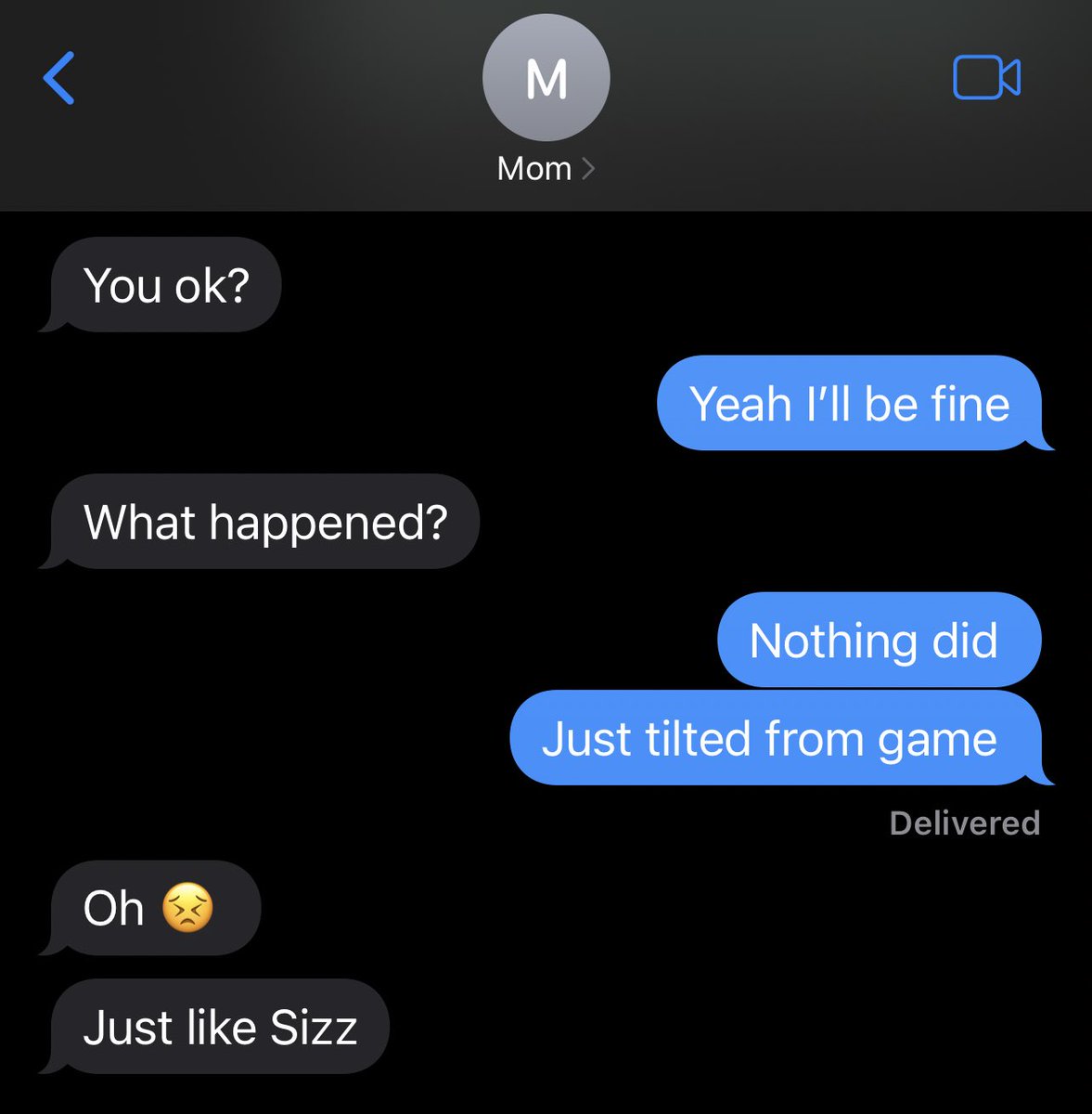 I ended my stream early yesterday after a losing streak and I check my phone to see this 💀
