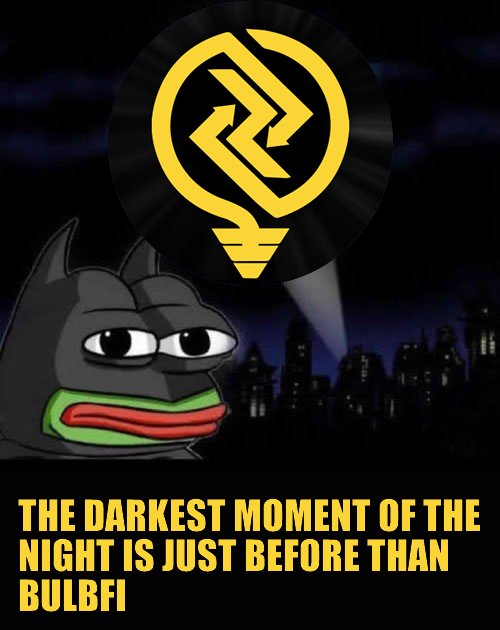 KSerbesti's tweet photo. @BulbFi @Fayeyaang #Giveaway #GiveawayAlert #Giveaways #MEMES #alts #BSCNews #Cryptoart #cryptocurrency #CryptoNews @BulbFi https://t.co/ImKxnHrFRa