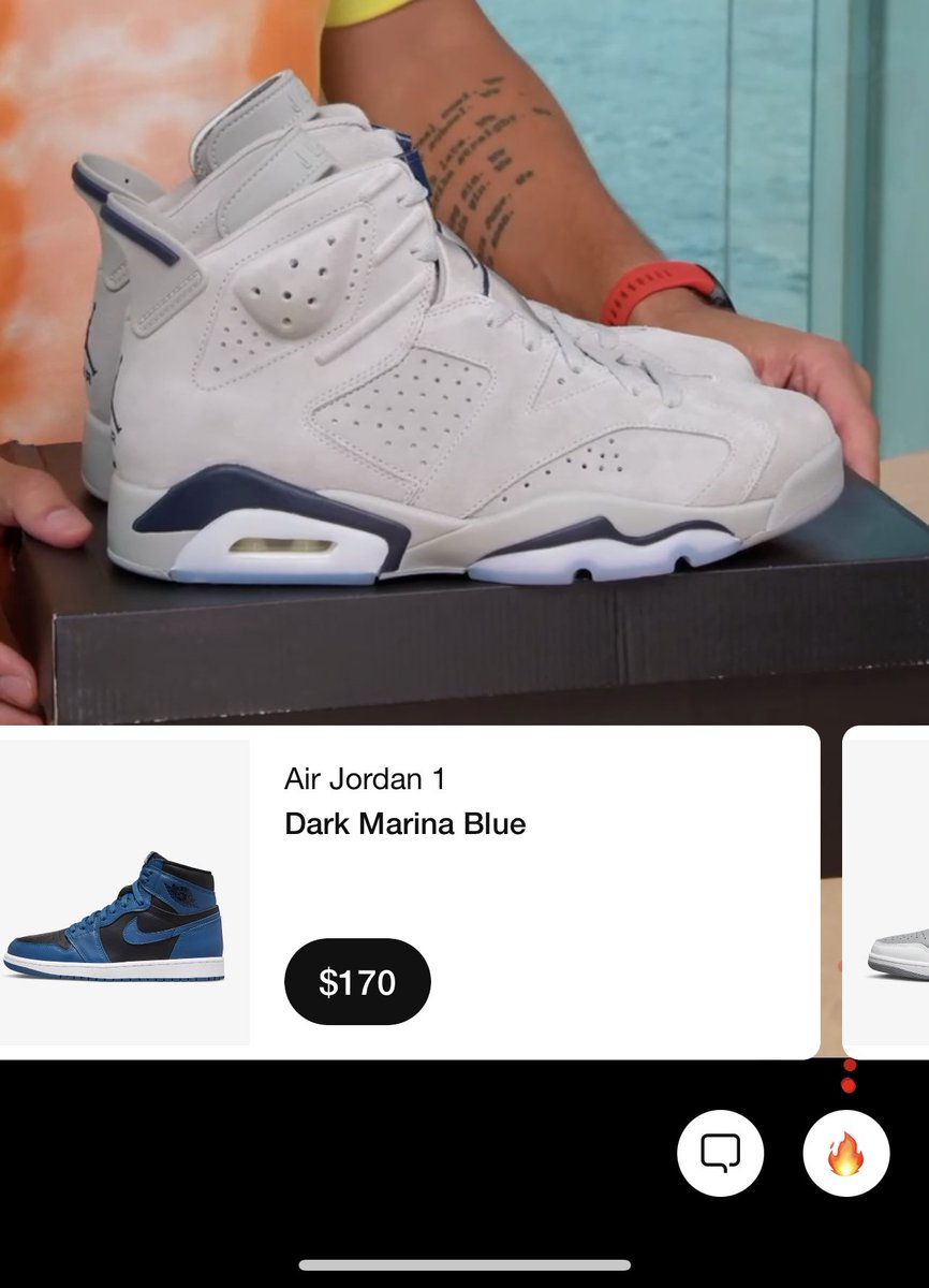 SnkrsStock's tweet photo. Snkrs live 
Just restocked Marina blues 
Go on SNKRS and watch the video 
Shoe will pop up in the bottom https://t.co/9xlDAADDOT