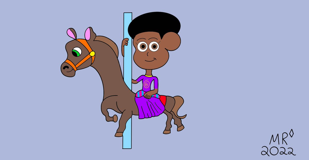 Matthew54105904's tweet photo. Continuing World Princess Week hereโs some new drawings I made featuring Mattie riding a carousel; with these 4 being part 1 and Iโll post the others either today or later this week ๐๐๐๐ #princessoc #OC #originalcharacter #digitalart #carouselart https://t.co/FmnmC0McHV