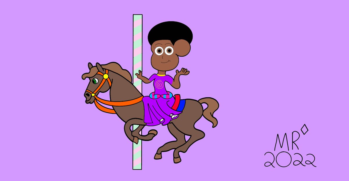 Matthew54105904's tweet photo. Continuing World Princess Week hereโs some new drawings I made featuring Mattie riding a carousel; with these 4 being part 1 and Iโll post the others either today or later this week ๐๐๐๐ #princessoc #OC #originalcharacter #digitalart #carouselart https://t.co/FmnmC0McHV