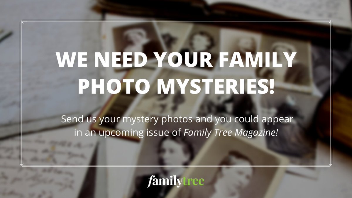 We are once again accepting submissions for our Photo Detective column! If you have a family photo you’d like to learn more about, send it to us at FamilyTree@Yankeepub.com with “Photo Detective” in the subject line. (Image resolution of 300 dpi preferred.)