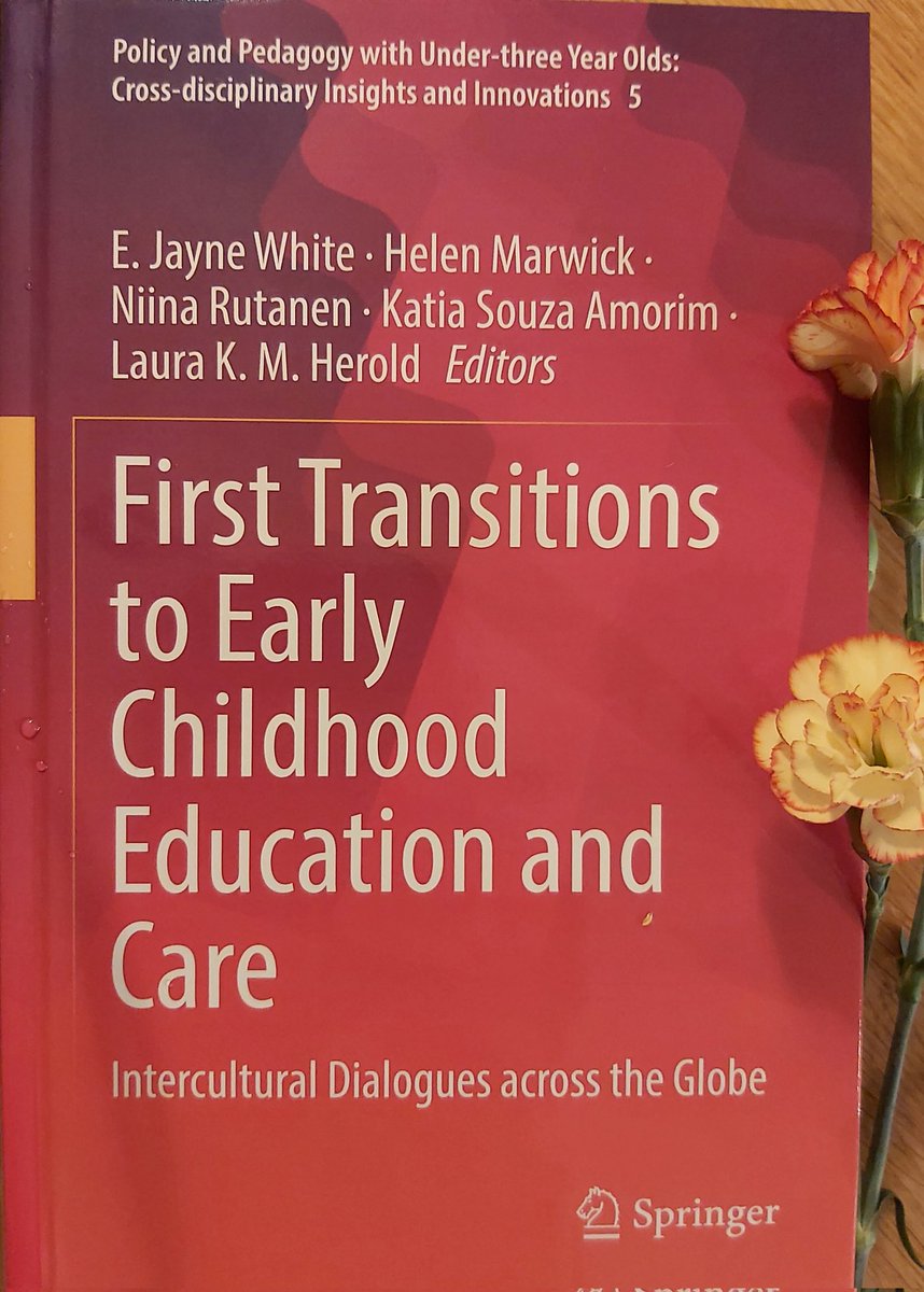 Time to celebrate! The result of collaboration by teams in Finland, NZ, Scotland, Brazil, USA and Australia. Online book launch 29 Sept events.humanitix.com/early-transiti… #ecec #childhood #vakatutkimus <a href="/childhoodfi/">The Finnish Society for Childhood Studies</a> <a href="/SOSUS_JyU/">SOSUS_JyU</a> <a href="/JYUedupsy/">JYU Faculty of Education and Psychology</a> <a href="/uniofjyvaskyla/">University of Jyväskylä</a> <a href="/SuomenAkatemia/">Suomen Akatemia | Research Council of Finland</a>