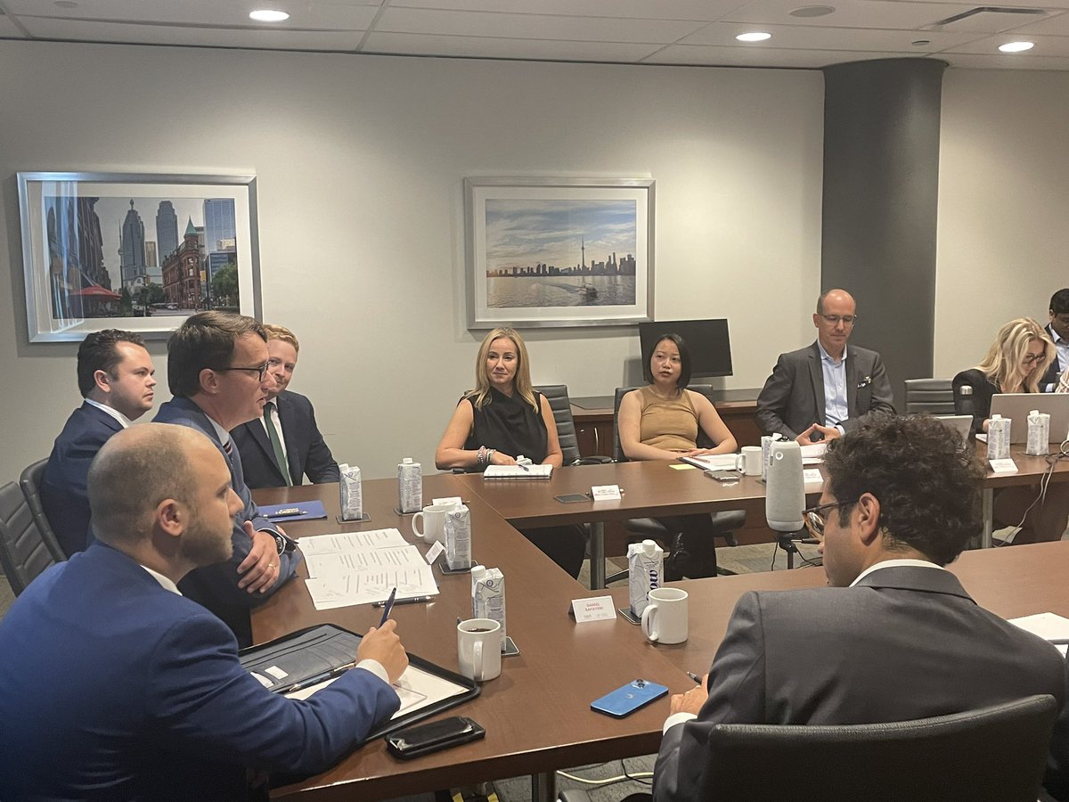 It was an honour to speak with leaders in Ontario's tourism industry at @TIAOtweets and <a href="/OntarioCofC/">Ontario Chamber</a>'s Roundtable.

We discussed how our government is funding training for workers to fill labour shortages in their sector.

Together, we will build back a better Ontario.
