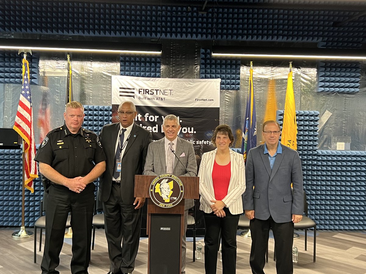 Pleased to attend today’s announcement that AT&amp;T will be expanding its FirstNet emergency services communications system while also investing in its wireless network in the region. This new infrastructure will enhance public safety benefit area residents, visitors and businesses.