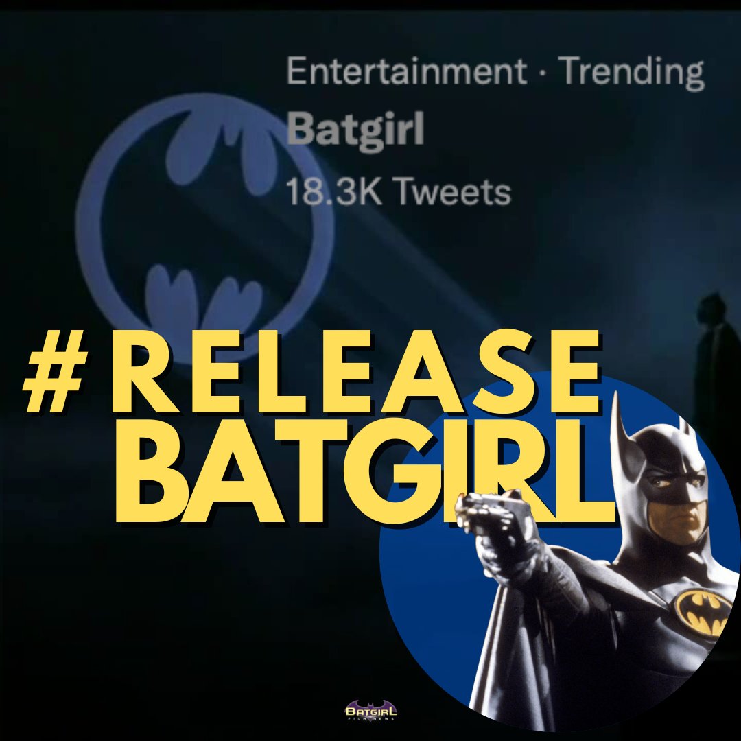 You wanna get nuts?! COME ON! 
Let's get nuts!!!

#ReleaseBatgirl