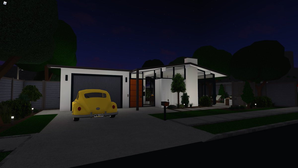 Here is my mid-century modern house for <a href="/DefaultDasani/">Dasani</a> build challenge.
Value: ~ $678,136
Plot data: ~20.9%
Tags:
#bloxburg #roblox #bloxburgmidcenturybuild <a href="/FroggyHopz_RBLX/">FroggyHopz</a> <a href="/RBX_Coeptus/">Coeptus</a>