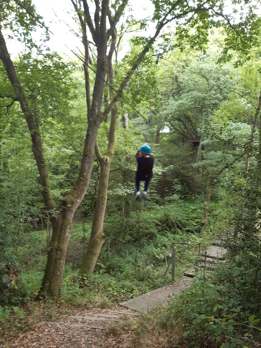 NWorcsCadets's tweet photo. Is it a bird? 🦅 Is it a plane? ✈️  No, it’s cadets zip wiring through the Forrest 🌲 #FlyingCadets #PoliceCadets #AdventureWeek https://t.co/Jp2LpkqMaH