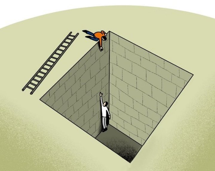Some people just act like they are trying to help you .....