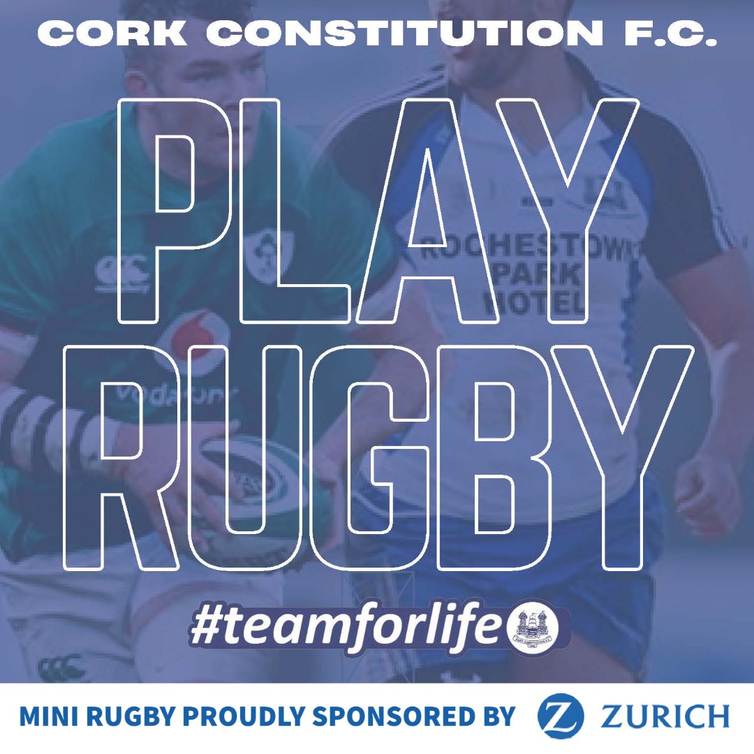 Cork Constitution FC (@corkconrugby) on Twitter photo 🏉Minis Rugby is Back!🏉
📆 SAT 3rd Sep
⏱ U7, U8, U9, U10 - 9:30am
⏱U11 & U12 - 10:45am
All are welcome 🤗
Contact info@corkcon.ie for more information or sign up/renew membership here ⬇️⬇️⬇️
corkcon.ie/clubPayMembers…
#CorkCon #TeamForLife #Rugby <a href="/Zurich/">Zurich Insurance</a> 🏉Minis Rugby is Back!🏉
📆 SAT 3rd Sep
⏱ U7, U8, U9, U10 - 9:30am
⏱U11 & U12 - 10:45am
All are welcome 🤗
Contact info@corkcon.ie for more information or sign up/renew membership here ⬇️⬇️⬇️
corkcon.ie/clubPayMembers…
#CorkCon #TeamForLife #Rugby <a href="/Zurich/">Zurich Insurance</a>