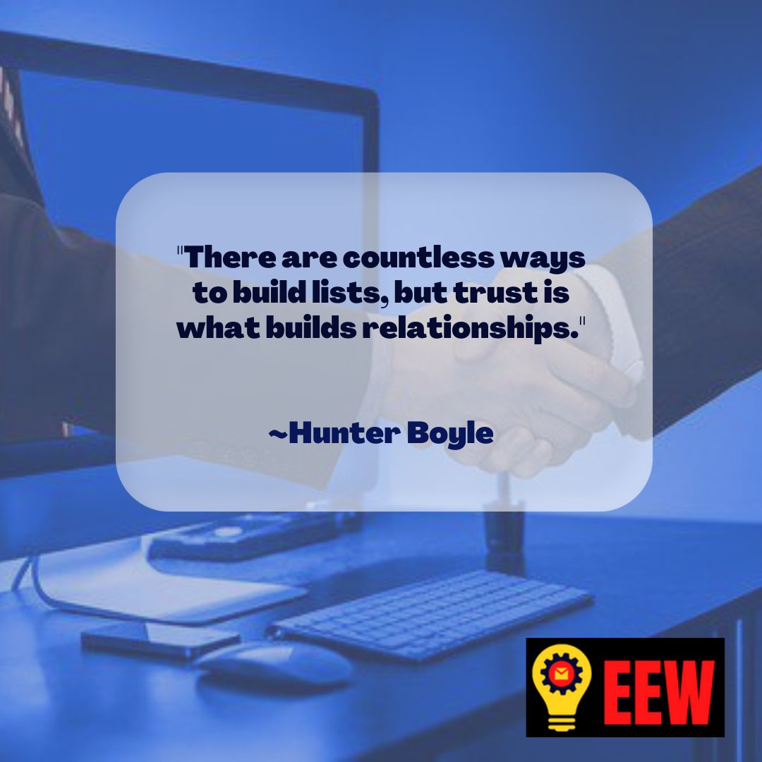RickCooper's tweet photo. Is it possible to grow your business without building a strong foundation?

Email communication helps boost your business. Connect individually with members of your audience.

Email marketing tools can help you reach potential clients.

#EEW #EmailMarketing #BuildYourEmailList https://t.co/K0B6bOZroe