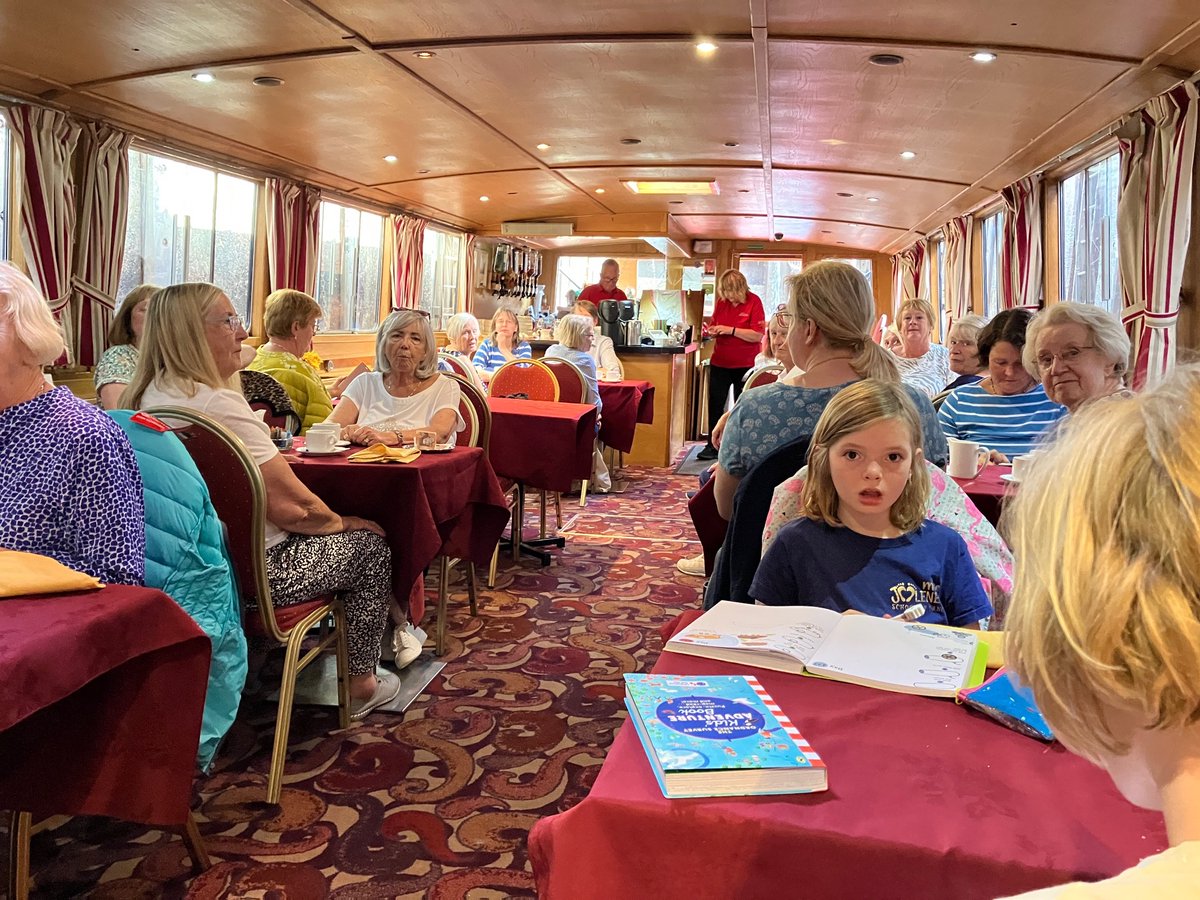 haslingtonwi's tweet photo. We had a wonderful time on the appropriately named Emmeline Pankhurst in Manchester today. We sailed from Castlefield to Salford Quays, had a quick look round the Quays then back to Castlefield. A lovely 3-course lunch was also included. A lovely, relaxing day with friends. https://t.co/nDdiZbvmQQ