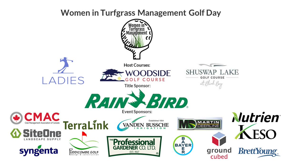 Just over 3 weeks away until WITM's first Canada Golf Day!!  Huge shout out to <a href="/LGCToronto/">Ladies' Golf Toronto</a> <a href="/woodsidegc/">Woodside Golf Course</a> and Shuswap Lake Golf Course for hosting the event!