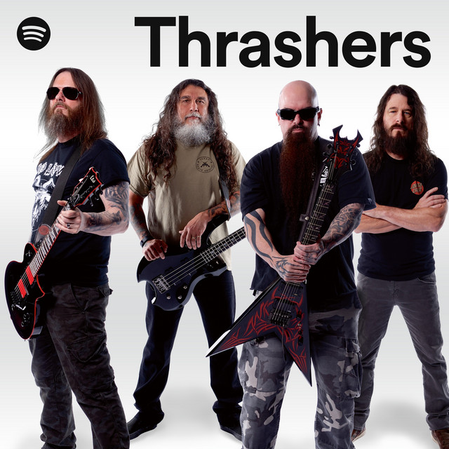 #Slayer featured on @Spotify's Thrashers playlist. Listen now: nblast.de/SpotifyThrashe…