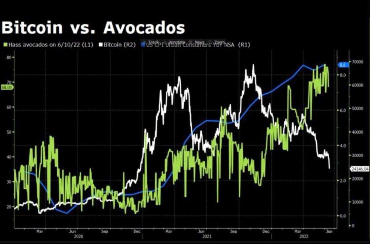 Your timely reminder that Avocados are still a better inflation hedge than Bitcoin.