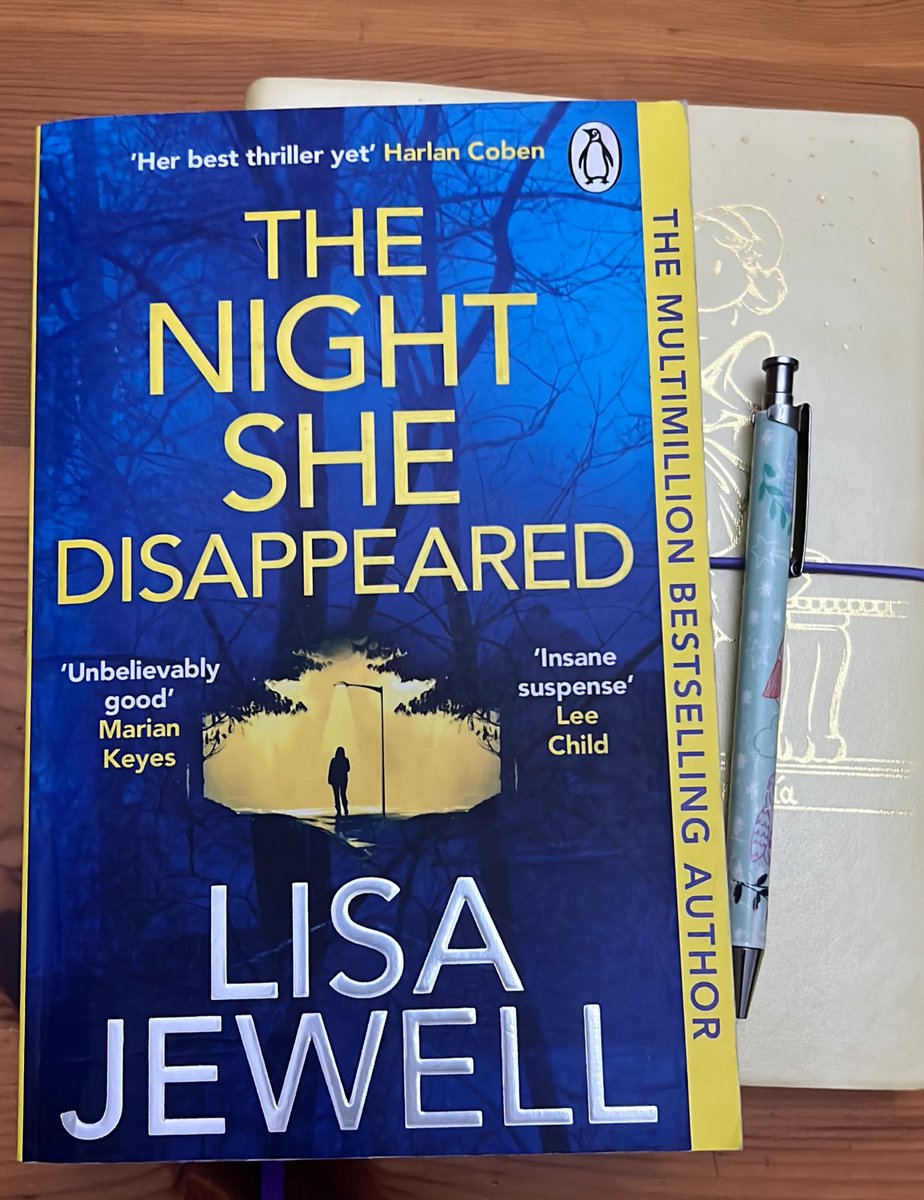 I have started #thenightshedisappeared today and I already know I will finish this quick.