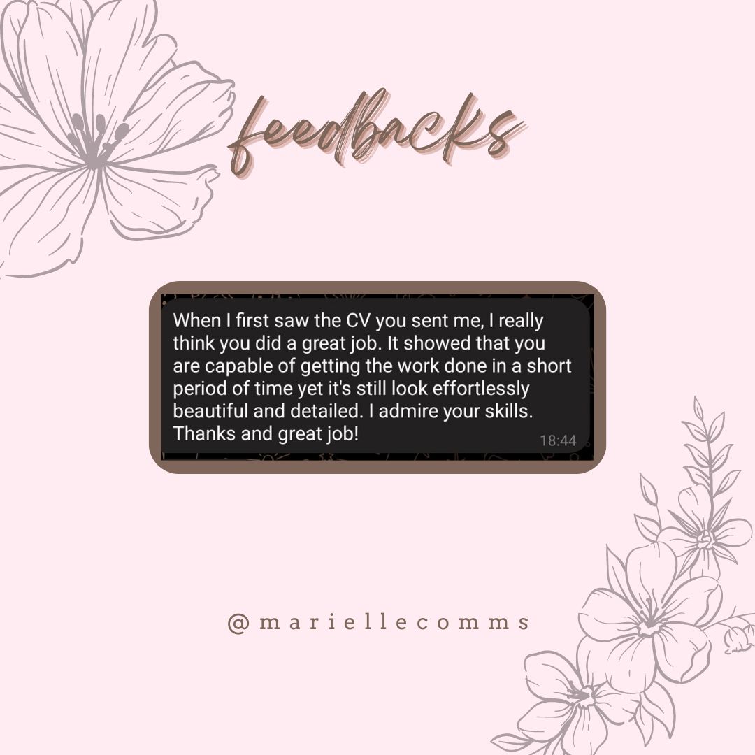mariellecomms's tweet photo. ✿ curriculum vitae

#MACvouches https://t.co/aVUjEbo1Hm