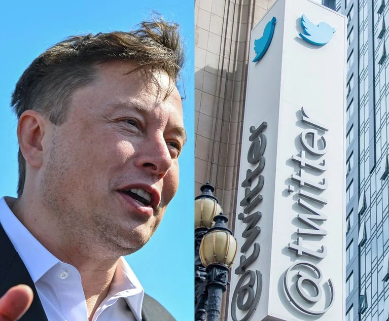 Law.com (@lawdotcom) on Twitter photo 🧵"Twitter v. Elon Musk" will be the business trial of the year, and Law.com reporter <a href="/Dellenware/">Ellen Bardash</a> has a ringside seat. Tune in as she goes live—on Twitter, naturally—every Wednesday leading up to the Oct. 17 courtroom clash. 🧵"Twitter v. Elon Musk" will be the business trial of the year, and Law.com reporter <a href="/Dellenware/">Ellen Bardash</a> has a ringside seat. Tune in as she goes live—on Twitter, naturally—every Wednesday leading up to the Oct. 17 courtroom clash.
