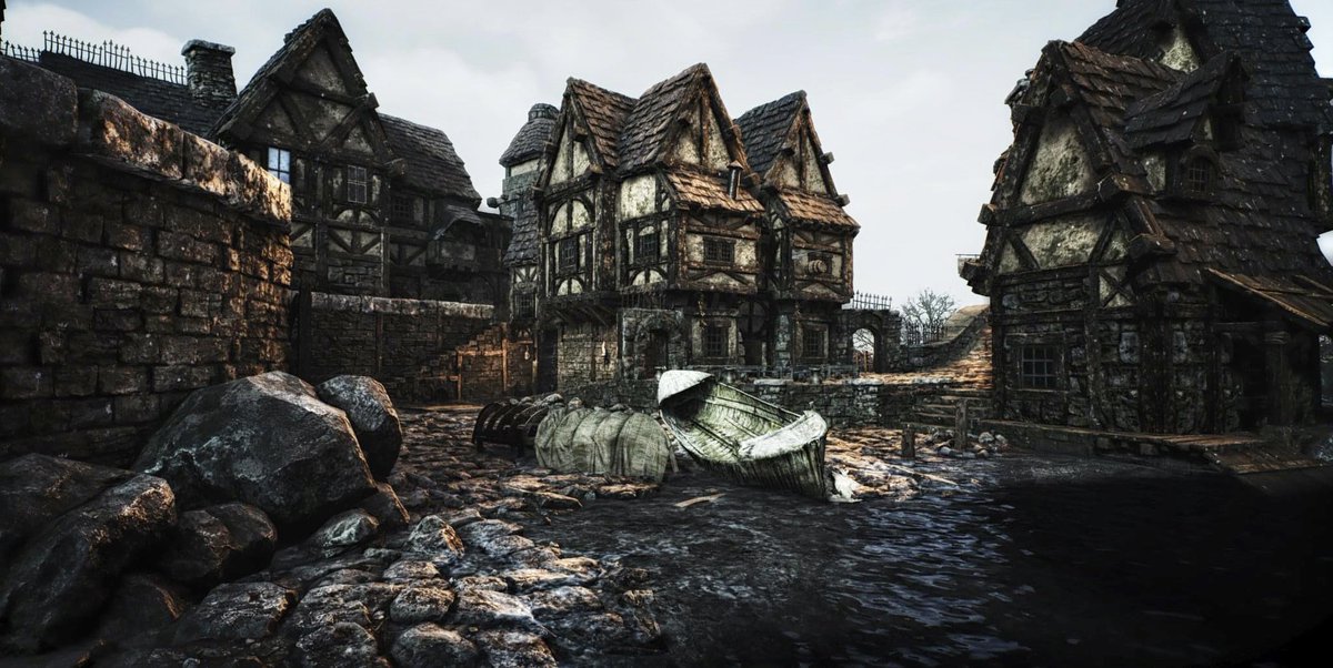 Stewart_Scott's tweet photo. Shanty by the Sea - Unreal Engine 4 https://t.co/xr0e2tJtuv