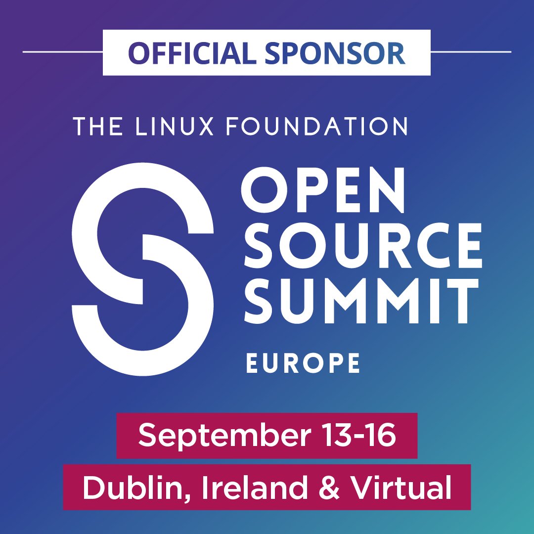 BGNetworksIOT's tweet photo. Want to learn all about #opensource, #embeddedlinux, #security, #iot, #linuxsystems #cloud, #AI,
#emergingtech + MUCH more? Join BG Networks at Open Source Summit Europe happening in Dublin, Ireland &amp; virtually, Sept 13-16. Learn more today: https://t.co/64ktKD5TFq #ossummit https://t.co/xOOMCx8kJN