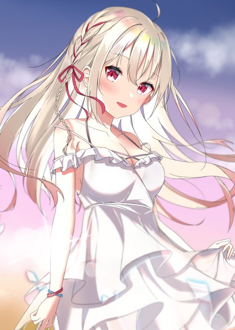 サマードレスのtwitterイラスト検索結果