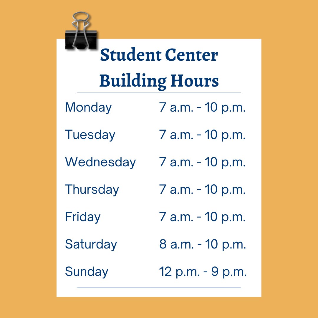 Kent Student Center tweet media