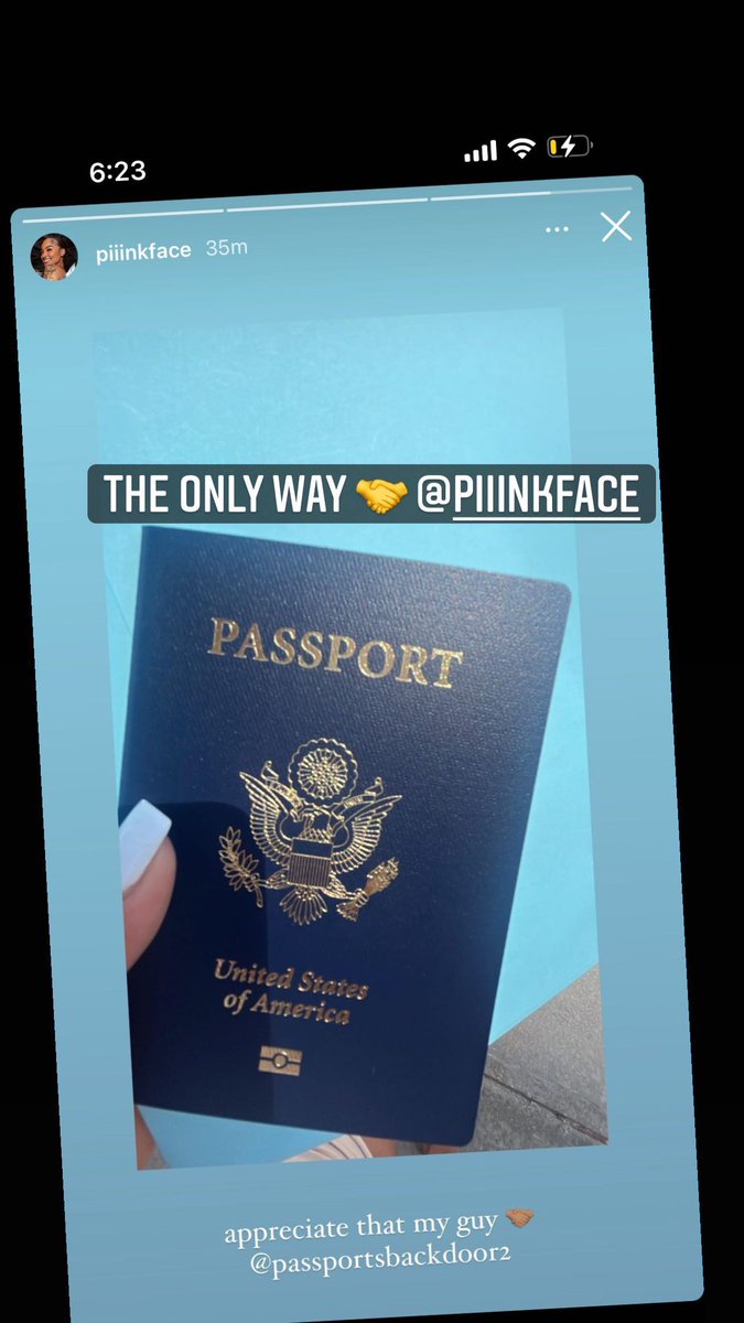 B_MannyFlesh's tweet photo. Passport needs ? Hit me https://t.co/FDLqwMdRCh