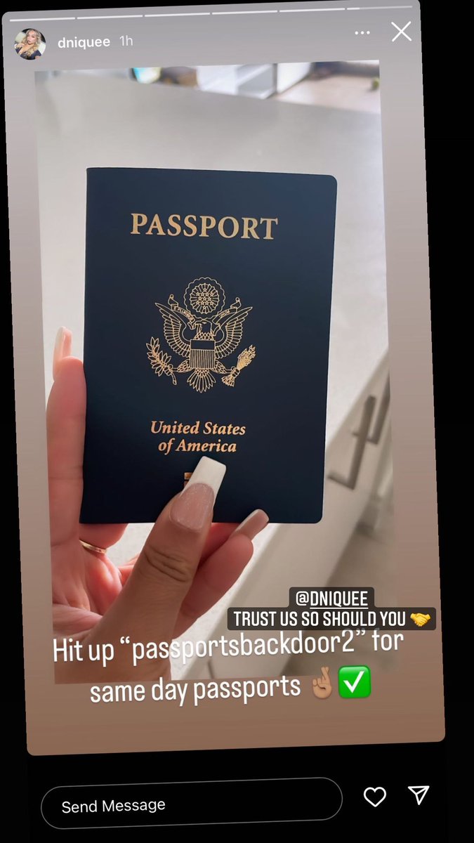 B_MannyFlesh's tweet photo. Passport needs ? Hit me https://t.co/FDLqwMdRCh