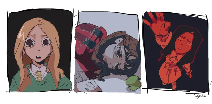 the yves "we do a little trolling" trilogy of victims #loonafanart 