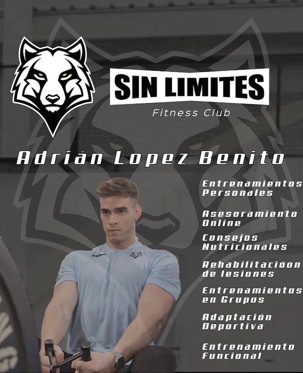 📢PATROCINADOR

💪🏻SIN LIMITES FITNESS CLUB se convierte en nuevo patrocinador de nuestro club.

Desde el club agradecemos a  <a href="/adrilopeez7/">Adri</a> su confianza en nosotros.

Puedes contactar con <a href="/adrilopeez7/">Adri</a> en el siguiente e-mail 👇🏻sinlimitesfitnessclub@gmail.com

#vamosescu💪🏻⚽️