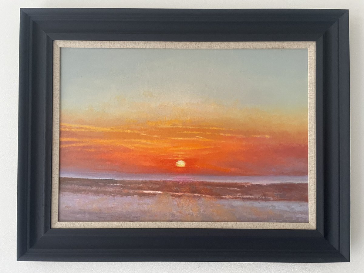 Sunset at Walpole Bay
59.5cm x 42cm
Oil on Canvas #Walpole