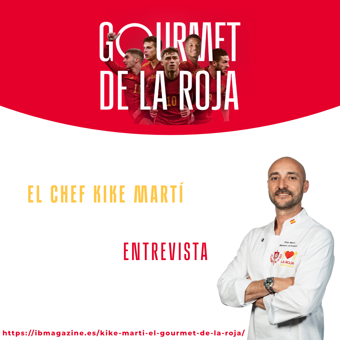 El maestro arrocero Kike Martí ha sido entrevistado por IB Magazine.
Una entrevista muy interesante donde habla inténsamente del <a href="/gourmet_roja/">El Gourmet de la Roja</a> y por supuesto de arrozame
Podéis ver y escuchar  la entrevista en “ibmagazine.es” o seguir el enlace
ibmagazine.es/kike-marti-el-…