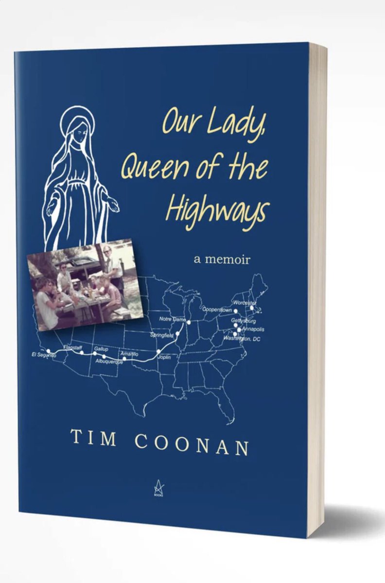 CoonanTim's tweet photo. Route 66 looms large in my memories! My parents would pack us into the station wagon and head for the East Coast on the Mother Road. These journeys just opened up the country for us.  https://t.co/wT2lBxIpCB  Also on Amazon! #route66 #memoir #irishcatholic #notredame #1960s1970s https://t.co/8w56vzC36m