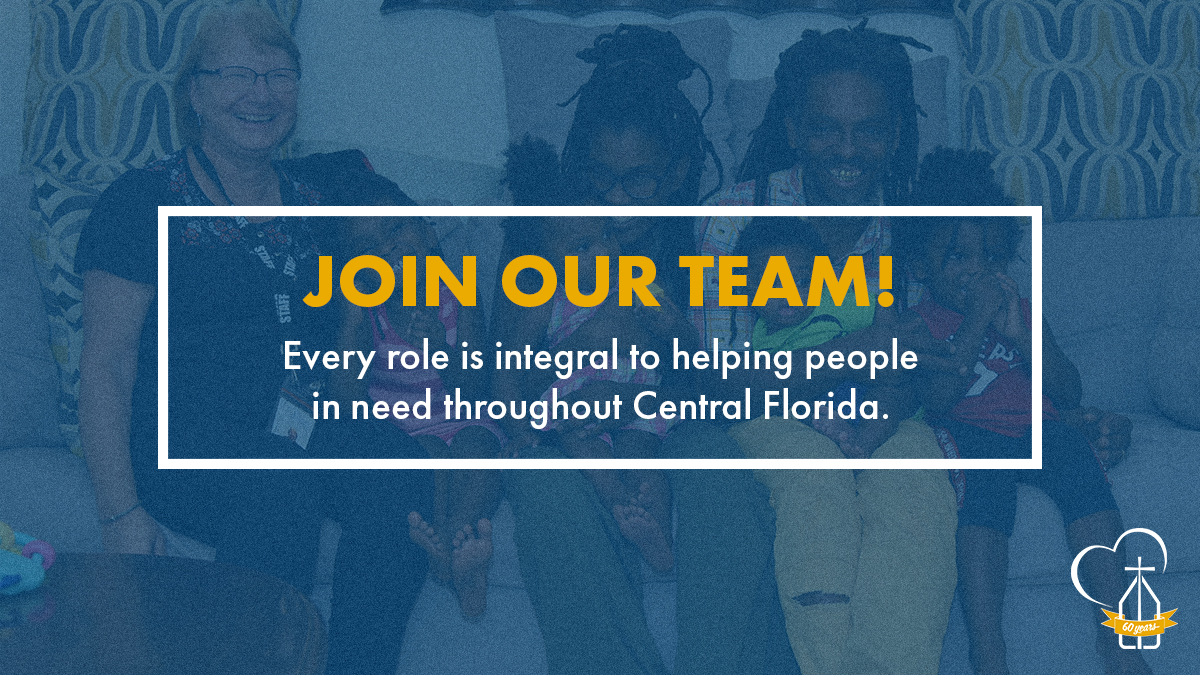 CCCFlorida's tweet photo. At Catholic Charities of Central Florida, we celebrate each person’s God-given human dignity by advocating for life and providing financial assistance, food assistance, healthcare, housing, and immigrant and refugees services. #catholic #charity #centralflorida https://t.co/Z4WNUTXlui