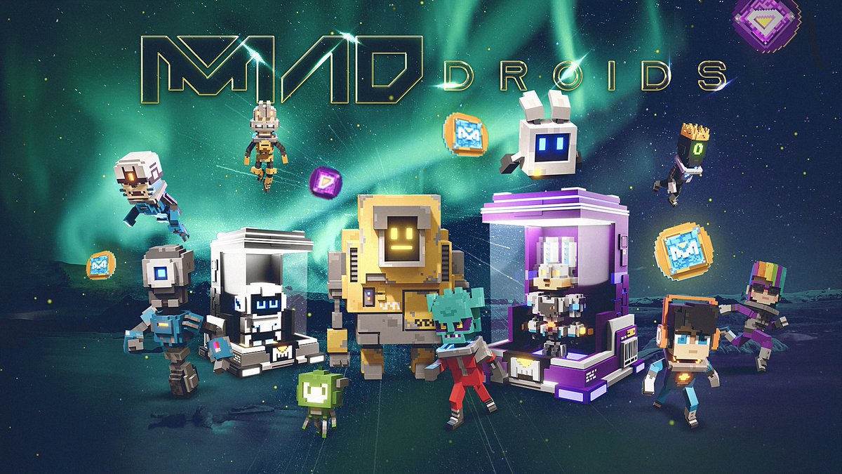 Mad Droids tweet media